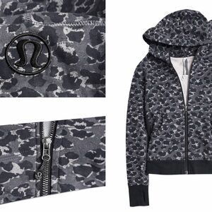 lululemon athletica Gray Camo Hoodie